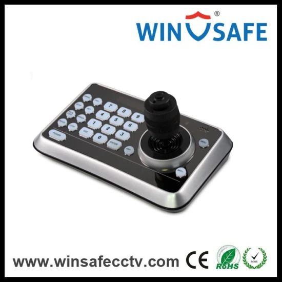 4D Mini Keyboard PTZ Camera Controller with Joystick