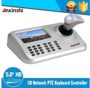 Hot Product 5 Inch LCD IP PTZ Camera Keyboard Controller